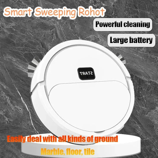 ROBÔ ASPIRADOR INTELIGENTE 2 EM 1

ASPIRADOR DOMÉSTICO SEM FIO
Transforme sua rotina de limpeza com o Robô Aspirador Inteligente! Compacto, silencioso e eficiente, ele remove pó, sujeira e até cabelos com facilidade.